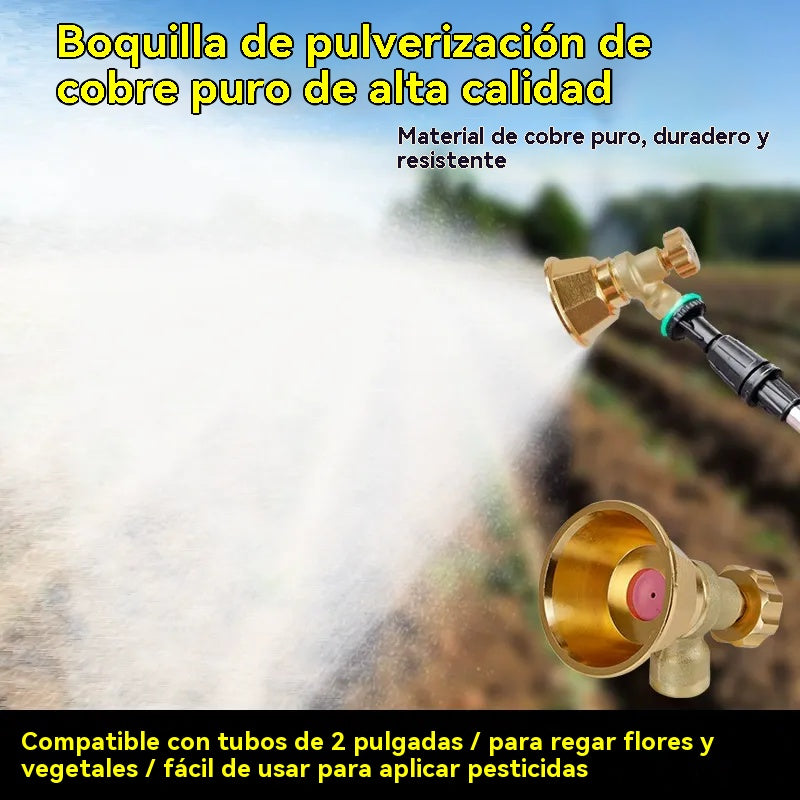 💦🔥Oferta especial por tiempo limitado🔥🌾Boquilla pulverizadora agrícola de latón con boquilla ajustable