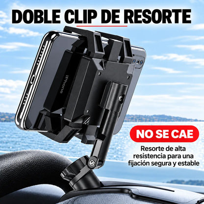 【Compre uno y llévese otro gratis】Soporte para teléfono móvil giratorio de 360° para coche