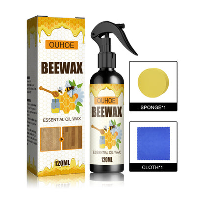 [Compra 1 y llévate 1 gratis] 🔥Spray de cera de abeja natural micromolecular para el cuidado de muebles, mantenimiento y pulido de suelos.