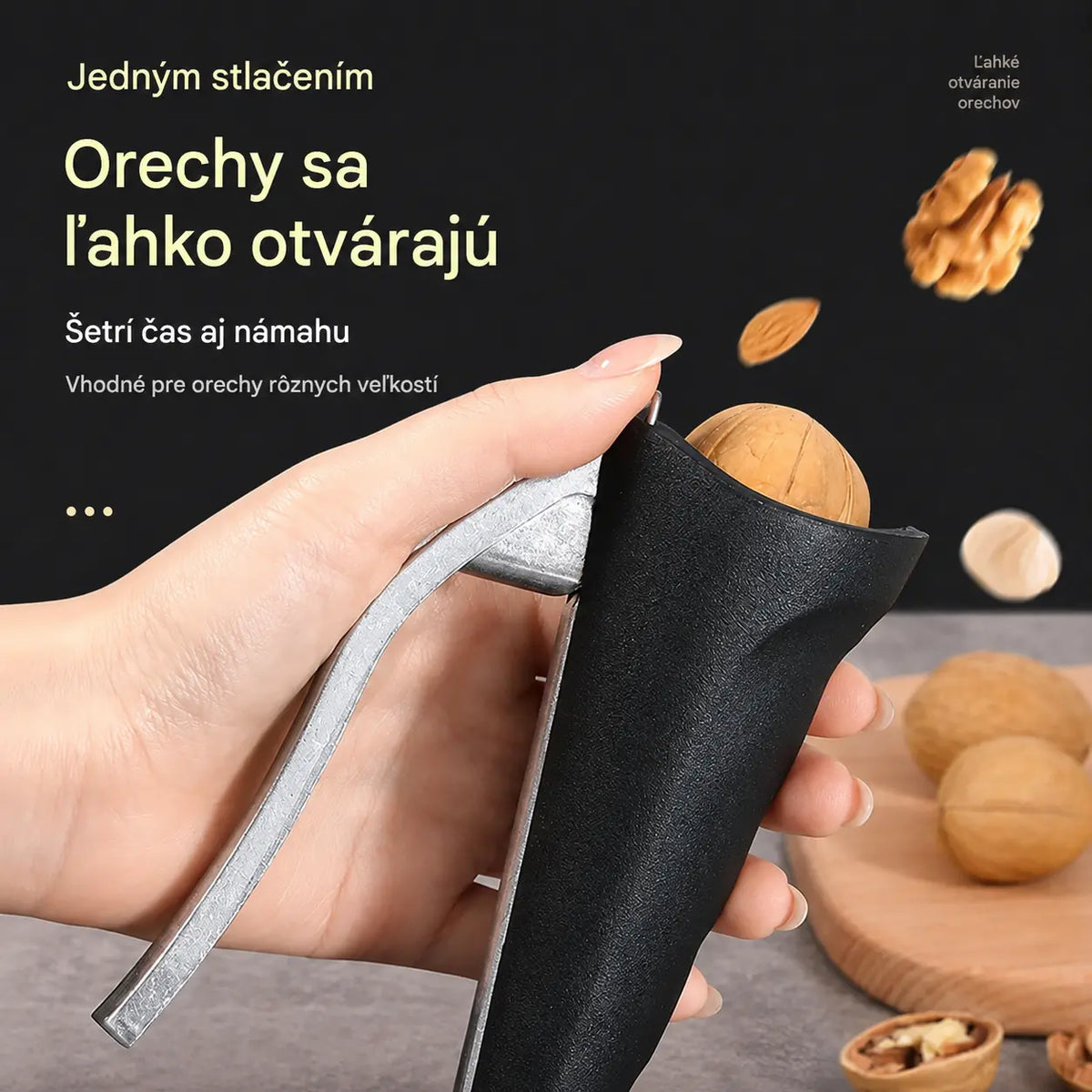🌰【Kúpte jeden, druhý dostanete zadarmo】Multifunkčné kliešte na orechy