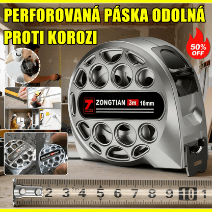 🏗️⚙️📏🔥 Novinka 2026 – Vysoce kvalitní dutý ocelový metr, vodotěsný, nárazuvzdorný, vysoce přesný nerezový metr, omyvatelný.