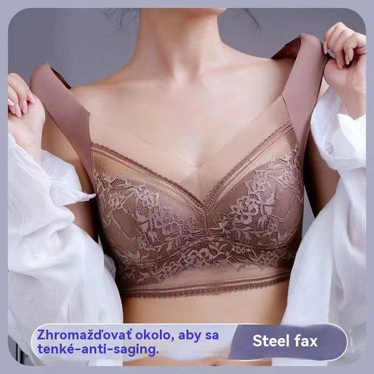 🔥🔥【Kupite 4, dobijte 4 gratis】Vruća rasprodaja👙【40-110 KG】Udoban bešavni čipkasti grudnjak