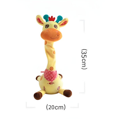 🦒👼Interaktívna plyšová žirafa, 🎵roztomilý malý spoločník, ktorý si s vami bude spievať.