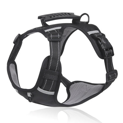🐶【2.5–45 kg】Nova odsevna oprsnica za pse, proti pobegu, primerna za sprehode na prostem.