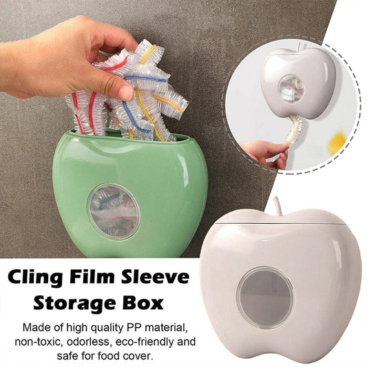 🥣【3 cutii + 300 folii de plastic】Cutie de depozitare cu folie de plastic 3864095 