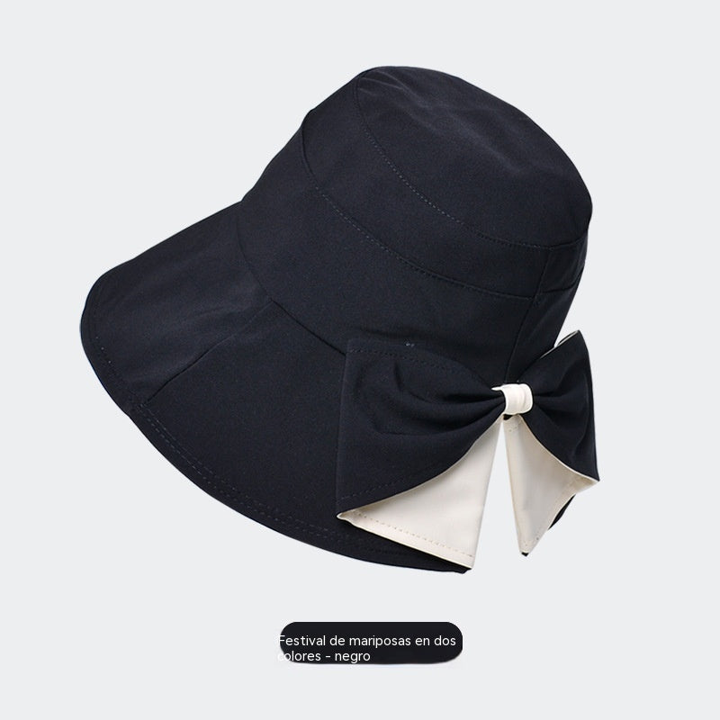 🎀🎀 50% de descuento 👒 | Gorro retro con lazo: plegable y transpirable, un básico para el verano.