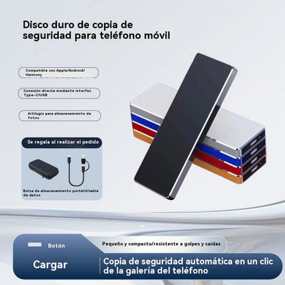 ⚡ Disco Duro USB 3.0 Multifuncional de Alta Velocidad | Transferencia Rápida, Gran Compatibilidad, Almacenamiento Sin Preocupaciones 💻📦