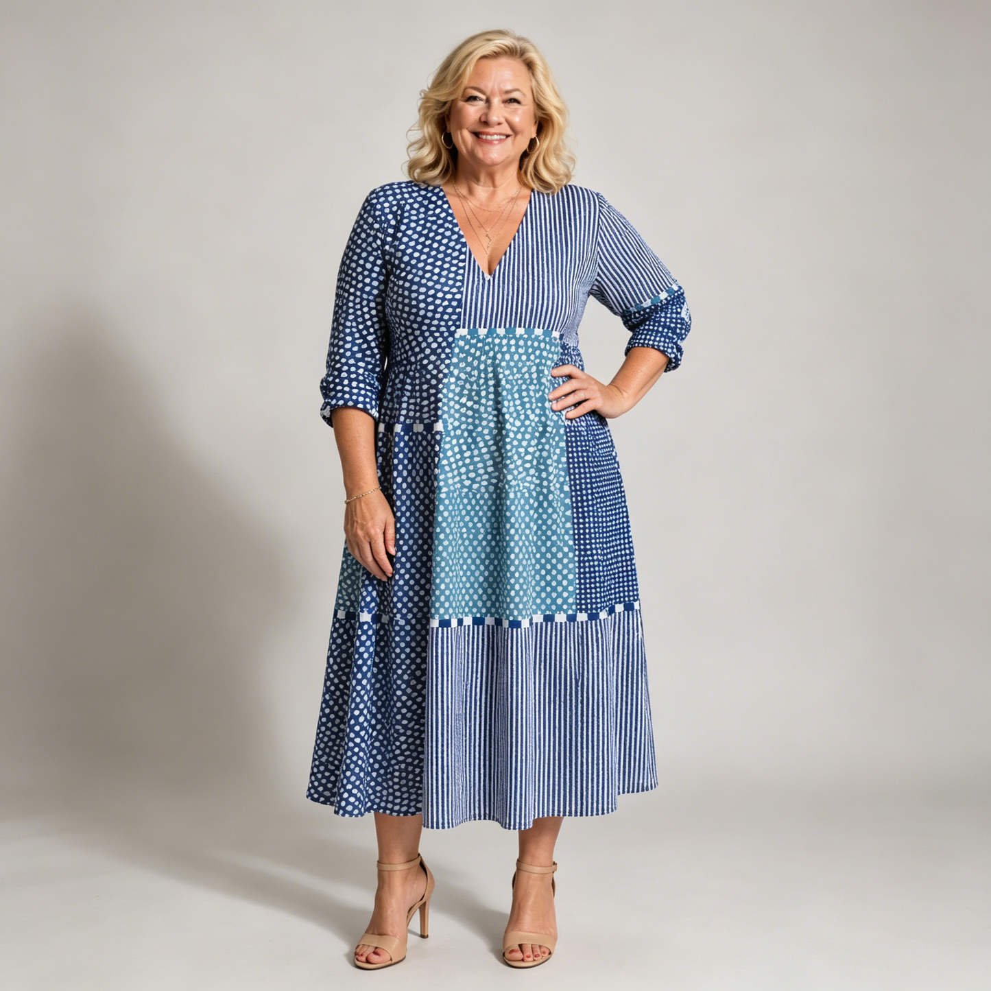 【M-4XL】Isla - Elegante vestido de lino