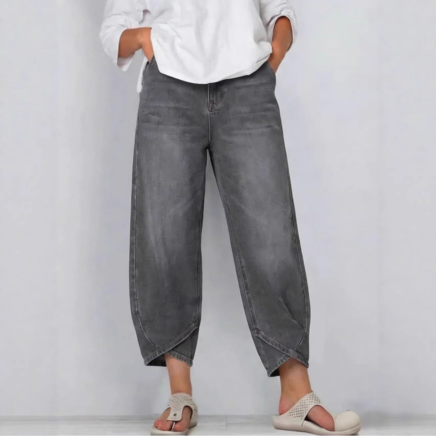🔥 Oferta especial de novedades - Vaqueros anchos y casuales para mujer