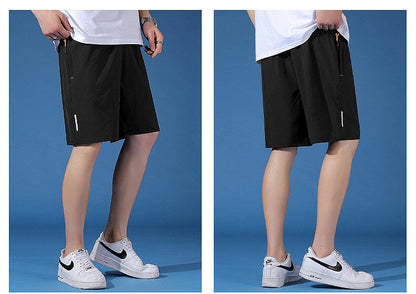 🎉Ultima zi cu 49% reducere 😍【M-8XL】Pantaloni sport elastici de vară pentru bărbați, cu uscare rapidă, respirabili, material foarte ușor, cu uscare rapidă 