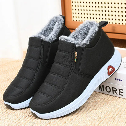 🔥【30%OFF】Flísové a zahustené🔥[35-41] Dámske teplé bavlnené nepremokavé zimné topánky