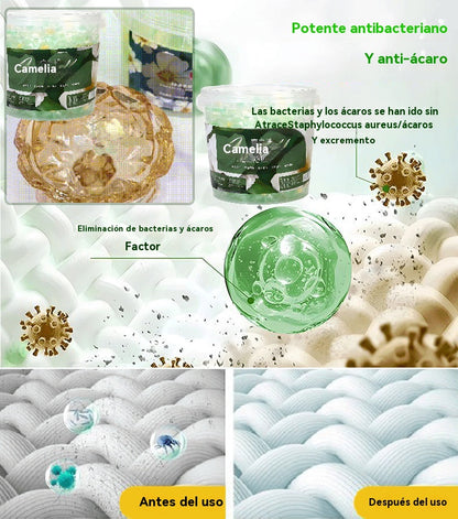 💦【Paquete de 100 cápsulas✨】Cápsulas de detergente para ropa Camellia 5 en 1 con fragancia de larga duración, ¡incluso más fragante que el perfume!