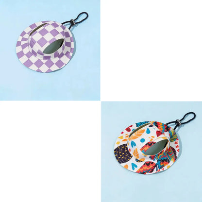 【Compra uno y llévate otro gratis】🐾 Sombrero de pescador ajustable para mascotas (con orificios para las orejas): Lindo y protector solar.