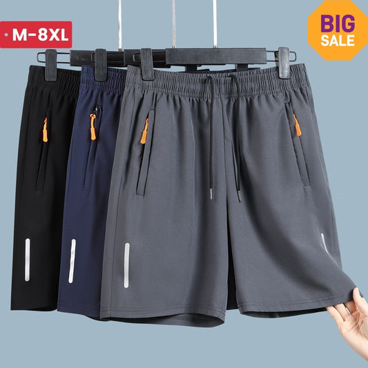 🎉Posledný deň zľava 49% 😍【M-8XL】Letné pánske rýchloschnúce priedušné strečové športové šortky, veľmi ľahká, rýchloschnúca látka