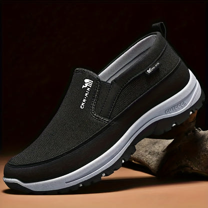 👟Лятна разпродажба 🏆【размери 39-45】Мъжки удобни мокасини против хлъзгане | Дишащи плетени обувки тип