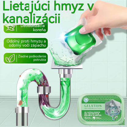 2 balenia (100 tabliet) za 22 eur.-🔥🎉 Išlo to na dračku! Kúpilo si to 30 000 ľudí 🎉. Bio-enzymatické kapsuly na odstránenie zápachu z odtoku.