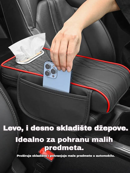 Tri u jednom multifunkcionalni kožni naslon za ruke