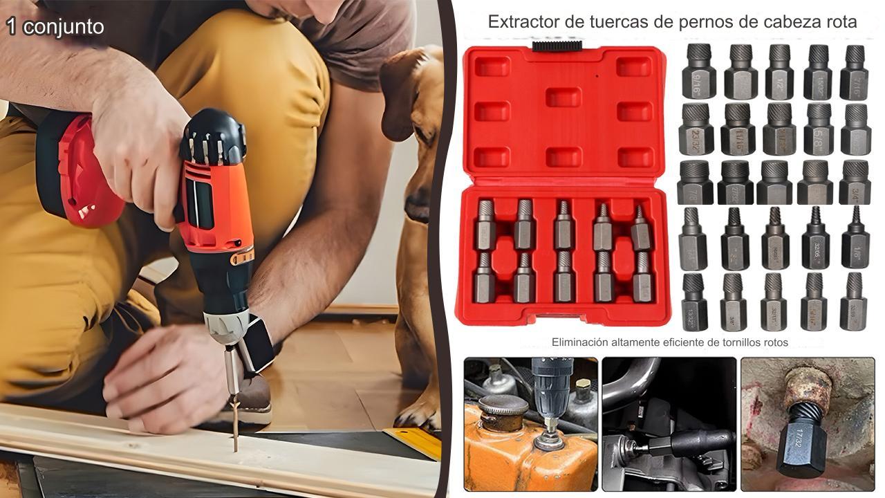 🧰💥【¡50% de descuento!】👍Extractor de tuercas de cabeza dividida