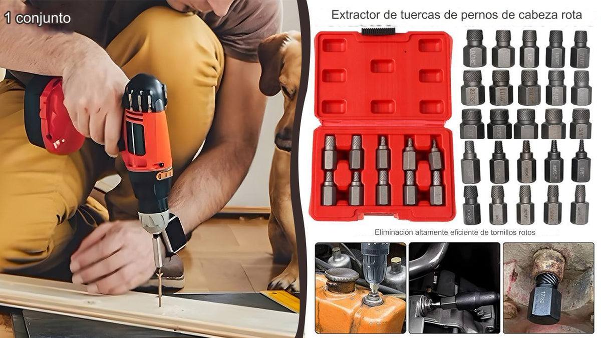 🧰💥【¡50% de descuento!】👍Extractor de tuercas de cabeza dividida