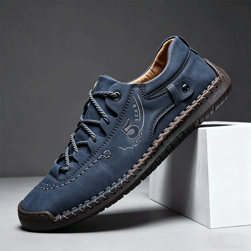 🔥 Zapatos casuales para hombre cosidos a mano | Primavera 2026 | Cómodos para caminar