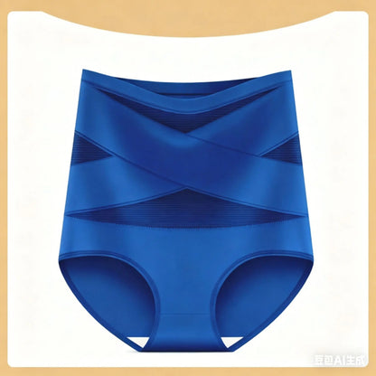 🔥 3 artículos por 27 € 🌸 ¡Último día de esta oferta especial! 🎁 Braguitas de talle alto en tallas grandes, con diseño cruzado y efecto control de abdomen.
