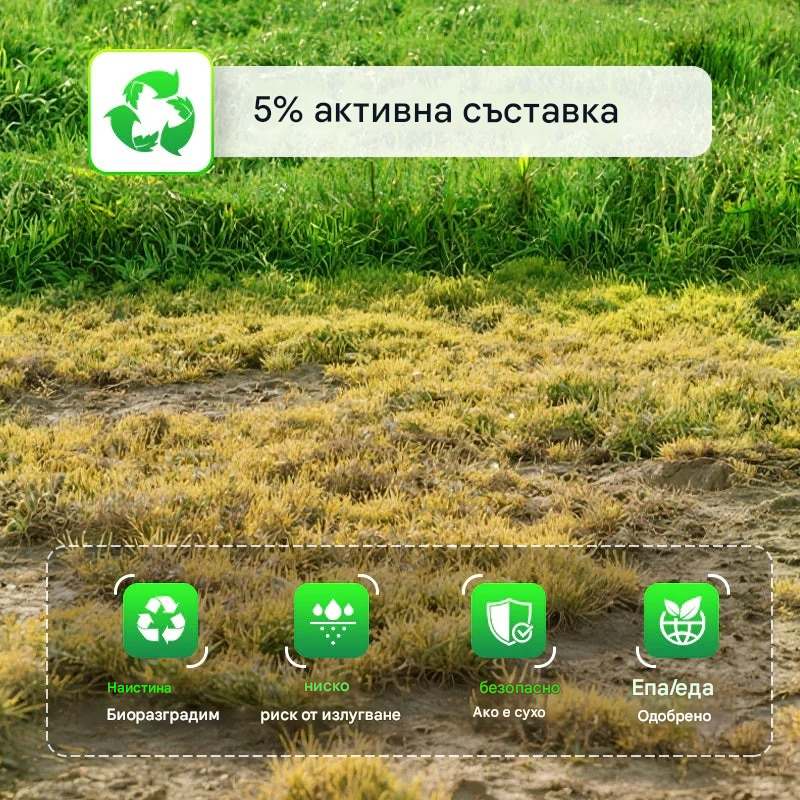 🌴🌳 Циклоазолинонов фунгицид, фунгицид за големи дървета, хербицид