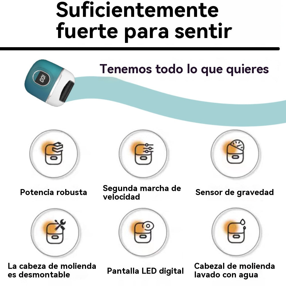 🦶🛁✨🔥Compra uno y llévate dos gratis🔥Nuevos rodillos eléctricos para pies, elimina la piel muerta de los talones, rodillos eléctricos para pies, adecuados para el cuidado de los pies.