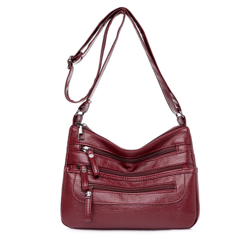 🔥🔥【Časově omezená sleva】 Dámská módní taška přes rameno z měkké kůže v novém stylu