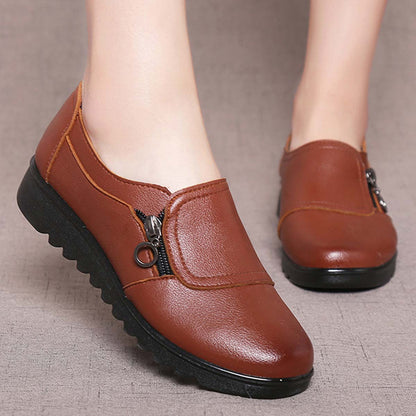 🔥【35–41】Zapatos de piel de vaca genuina – Cómodos, duraderos y con suela antideslizante