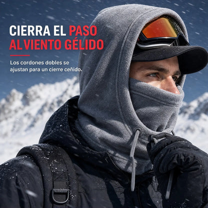 ❄️🧣 Balaclava Térmica de Polar para Invierno | Pasamontañas Grueso Cortavientos para Esquí, Ciclismo, Moto y Exteriores 🏍️🚴‍♂️