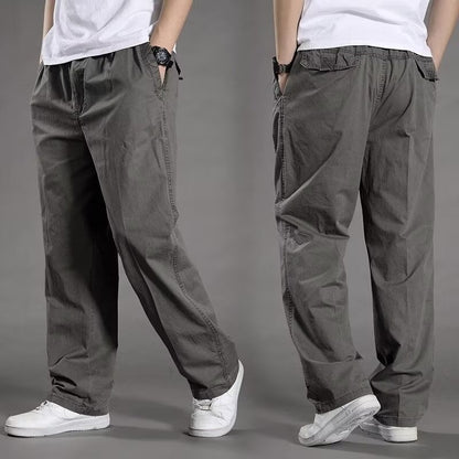 😎👖【Špeciálna ponuka🔥】Pánske ležérne cargo nohavice pre väčšie veľkosti - voľné a pohodlné