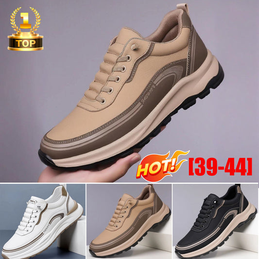 🔥🔥【39-45】Športová obuv z kože odolnej voči vode a nečistotám s mäkkou podrážkou pre maximálne pohodlie
