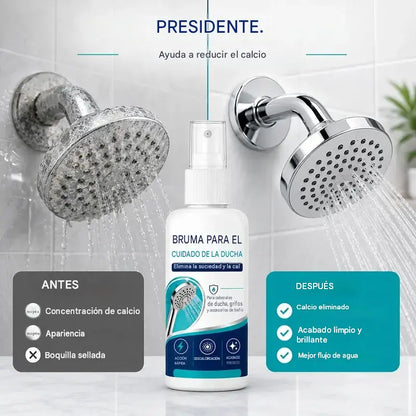 🚿💧Spray descalcificador de ducha de acción rápida