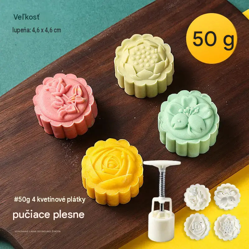 💥¡Compra 2 y llévate 2 gratis, juego de 4 piezas ✨😍Molde de repostería creativo de doble cabezal, desmontable