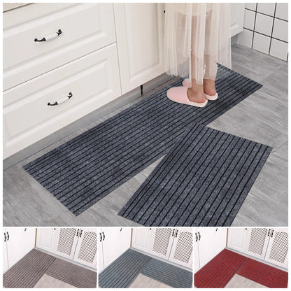 💥(40*60см+40*120см) Кухненска постелка с неплъзгащи се ивици, която абсорбира вода и масло