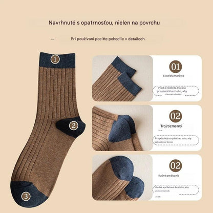 🧦🧦【Kúpte 10 kusov a získajte 10 kusov zadarmo】Pánske teplé dezodoračné ponožky absorbujúce pot