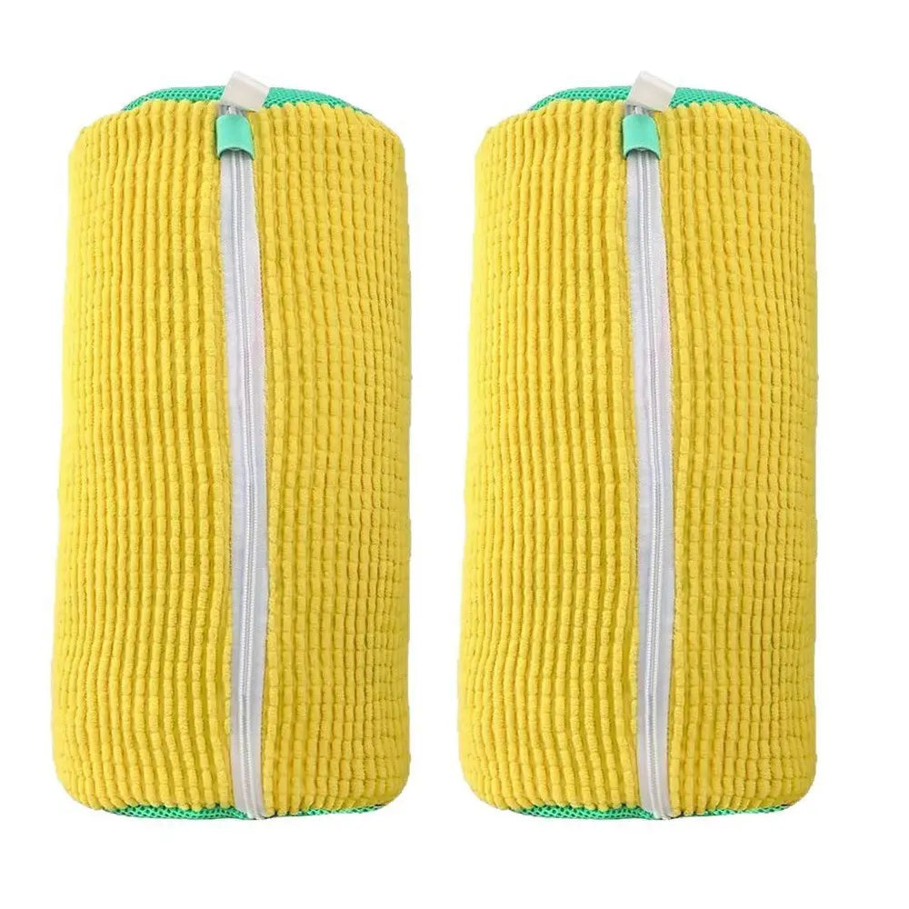 【Compra 1 y llévate 1 gratis】Bolsa cilíndrica para lavar zapatos en la lavadora y para su cuidado.