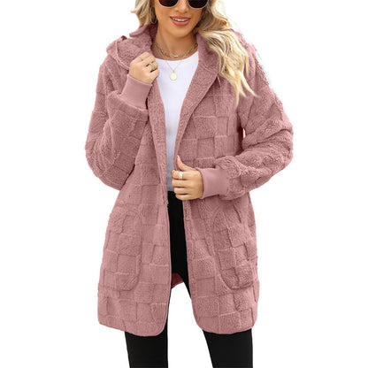 🌸 Nová zimní kolekce❄️ Dámská pohodlná bunda s kostkovaným flísem [S-5XL] ☃️ Sleva 50 %