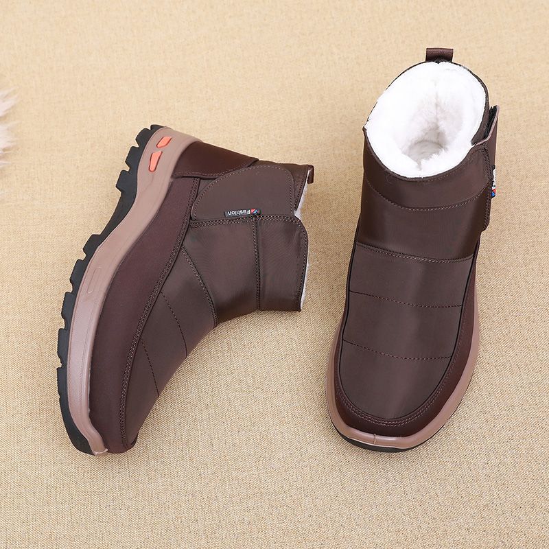 🔥【39-45】👟Pánske zimné topánky vyrobené z čistej bavlny, zamatu a hustej kožušiny.