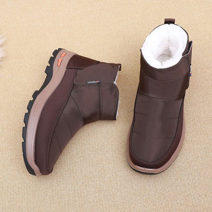 🔥【39-45】👟Pánske zimné topánky vyrobené z čistej bavlny, zamatu a hustej kožušiny.