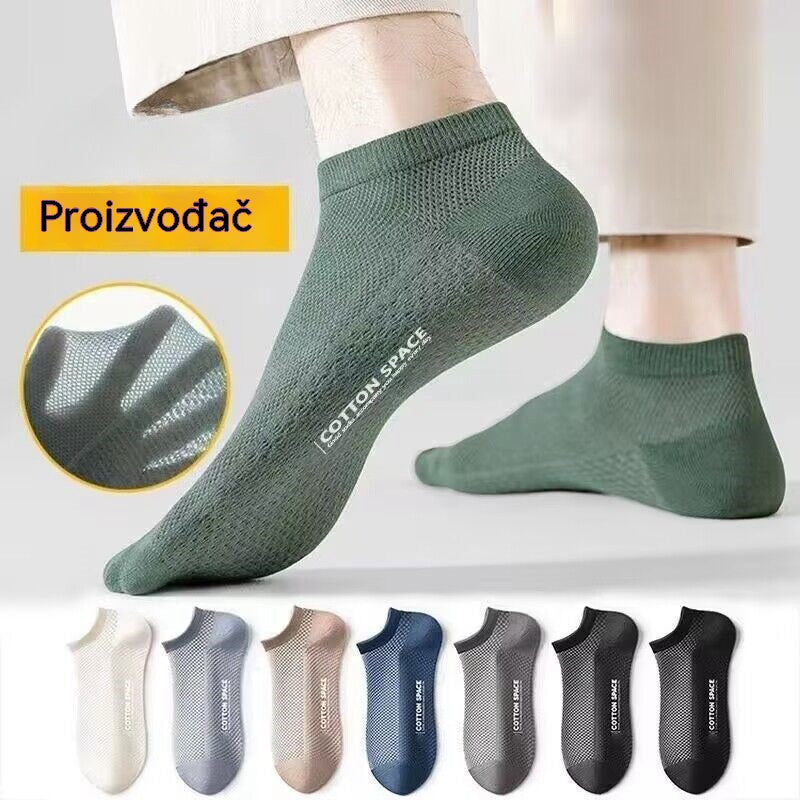 10 parów za 109 zł 🧦🧦 Męskie krótkie skarpety oraz skarpety łódkowe, cienkie letnie, odporne na zapachy i chłonne