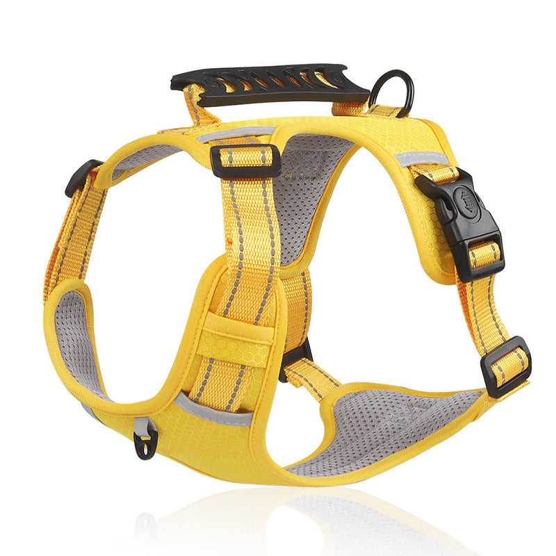 🐶【2.5–45 kg】Nova odsevna oprsnica za pse, proti pobegu, primerna za sprehode na prostem.