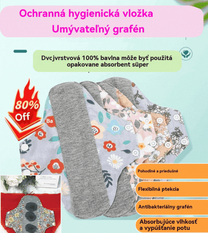 🔥🌈Umyvateľná antibakteriálna grafénová vložka do spodnej bielizne proti pretekaniu