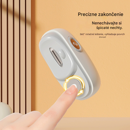 ✂️💅🔥Kúpte 1 a získajte 1 zadarmo!🔥 Viacfunkčný elektrický lim pre nechty, elektrický strihač nečtov s ochranou pred pípnutím