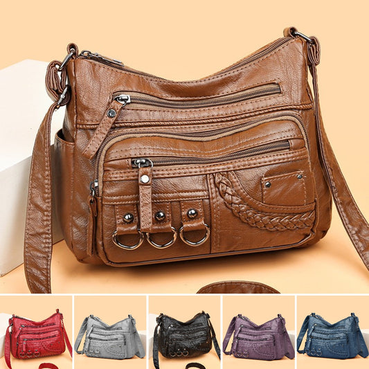 💥👜2026 nová veľká mäkká kožená kabelka cez rameno/crossbody