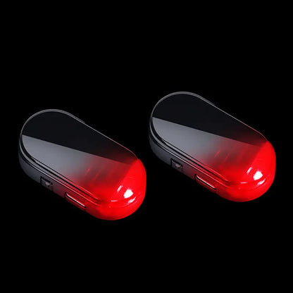 [Paquete de 2] 🚨 Luz de advertencia antirrobo para coche con energía solar