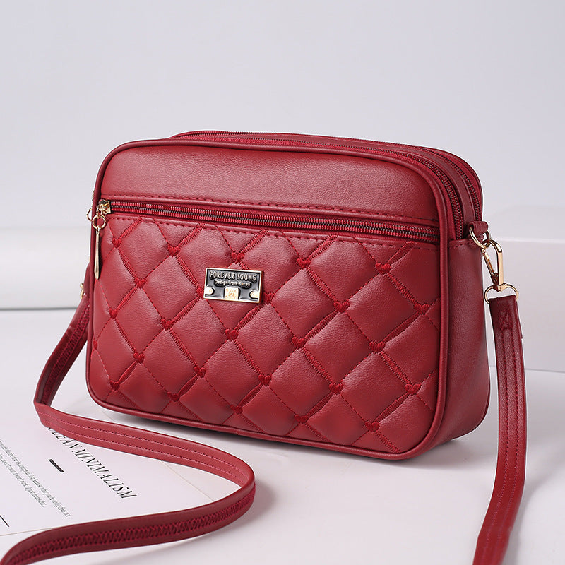 👜 💥【Nueva colección 2025】💥Bolso de hombro de gran capacidad de cuero suave y elegante