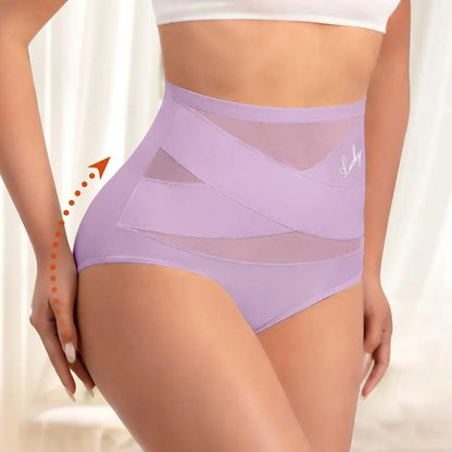 🔥 3 artículos por 27 € 🌸 ¡Último día de esta oferta especial! 🎁 Braguitas de talle alto en tallas grandes, con diseño cruzado y efecto control de abdomen.