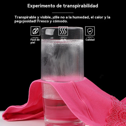 🔥🩲【6 piezas】 Último día - 50% de DESCUENTO - Ropa interior antibacteriana de talle alto con control de abdomen