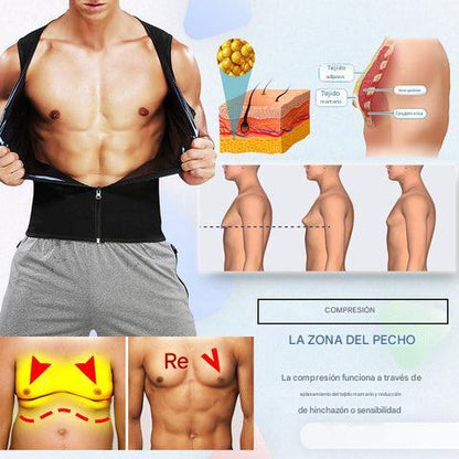 🔥-35% OFF⚡🚀【S-4XL】Chaleco ajustable con cremallera para hombre – Ligero y versátil
